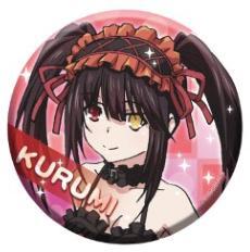 Date A Live 58mm Pin Badge Set (Kurumi / Kotori / Yoshino / Tohka / Origami)