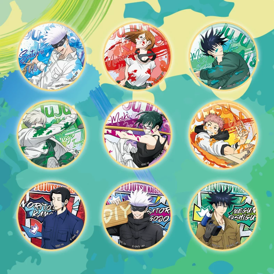 Kayou Official Jujutsu Kaisen Gorgeous Art Series Pin Badge (Blind Box Packaging