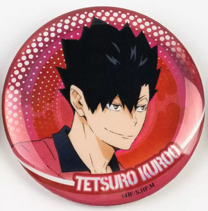 Haikyuu!! 58mm Pin Badge Set - All-Star Lineup (Hinata / Kageyama / Oikawa / Iwaizumi / Kenma / Kuroo)