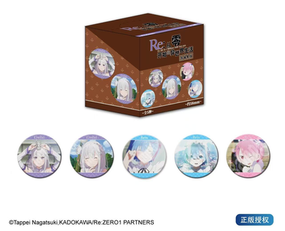 Re:Zero - Starting Life in Another World Badge Blind Box - New Editing Version 2